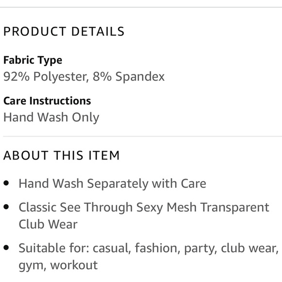 White mesh top - Picture 8 of 8